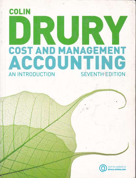 COST & MANAGEMENT ACCOUNTING GREEN SECONDHAND - DRURY,C