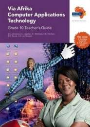 Via Afrika computer applications technology: Gr 10: Teacher's guide - E.L. Llewellyn