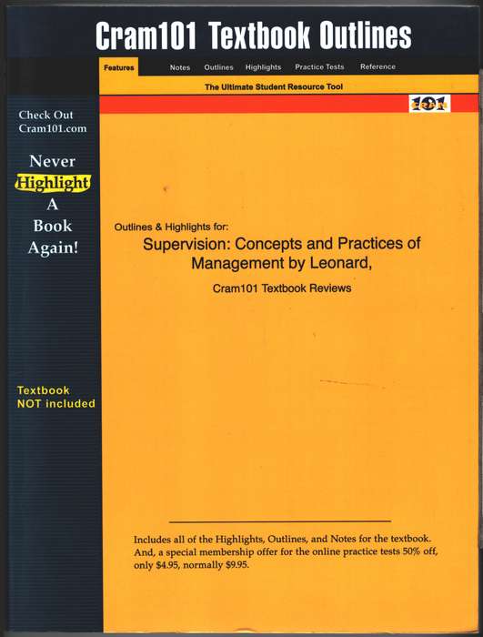 Studyguide for Supervision - And Hilgert Leonard and Hilg