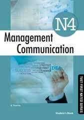 Management communication N4 - A. Thorne