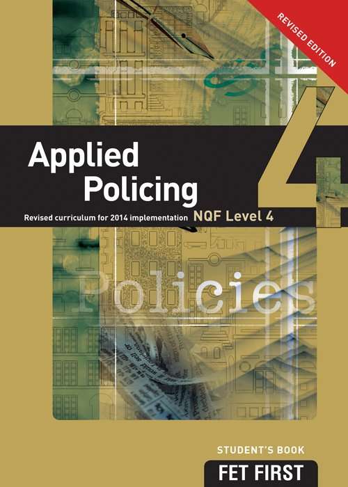 Applied Policing: NQF Level 2: Student's Book - BOTHA,C