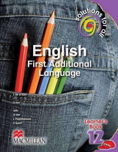 Solutions for all English: Gr 12: Learner's book - ENG-GR12 - 9781431013883