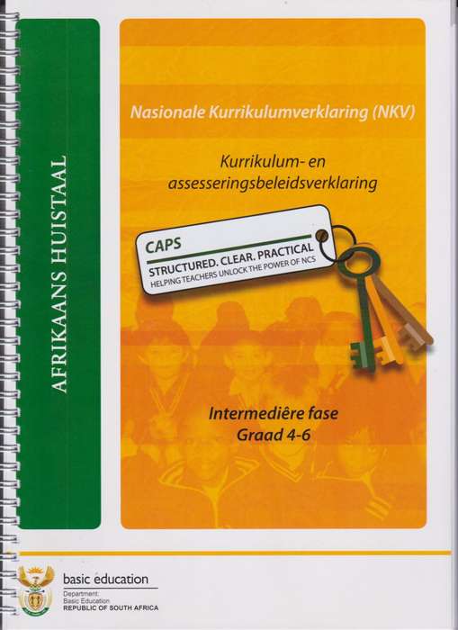 KABV AFRIKAANS HUISTAAL GR 4 6 - DEPTONDERWYS