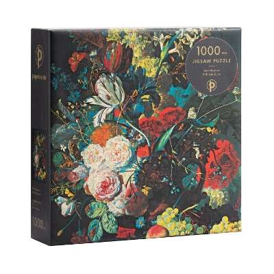 Van Huysum (Still Life Burst) 1000 Piece Jigsaw Puzzle - Paperblanks