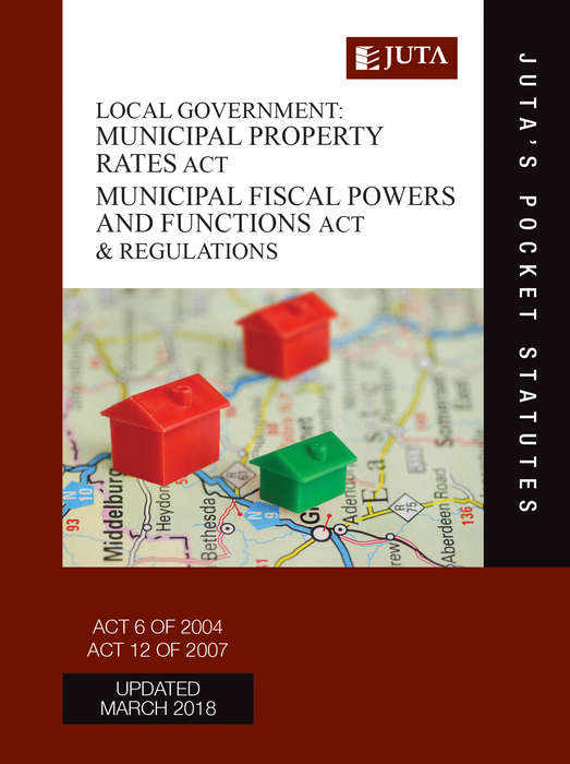 JP LOCAL GOVERNMENT MUN PROP RATES - JUTASPOCKETSTATUTES
