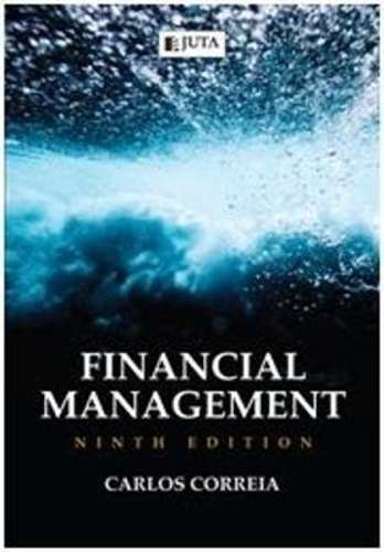 Financial management - CORREIA,C - 9781485129578