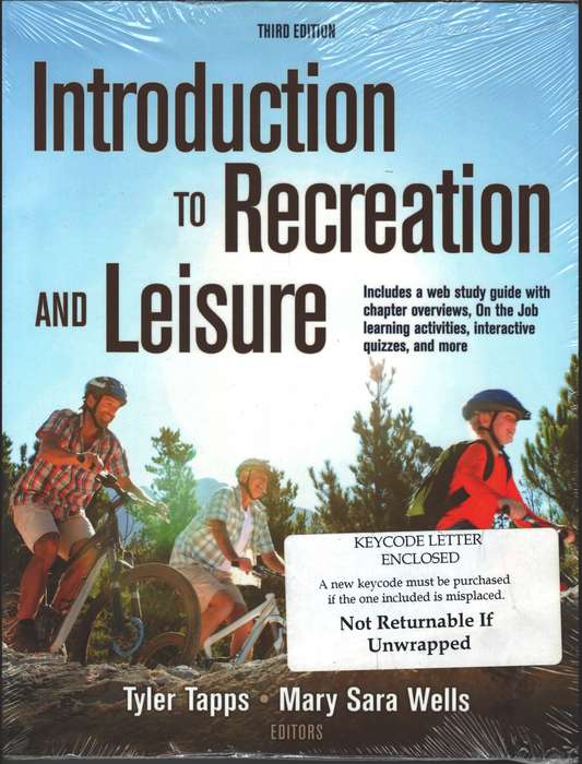 INTRO TO RECREATION & LEISURE 3ED SECONDHAND - TAPPS-WELLS