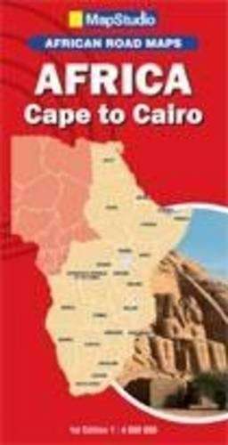 Road map Cape to Cairo - MAPSTUDIO