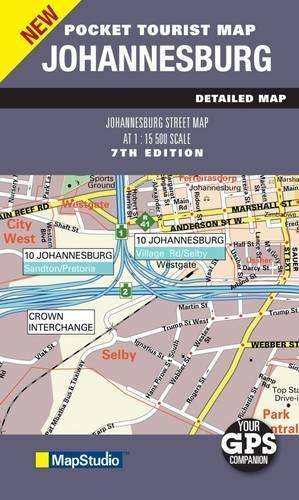 Pocket tourist map Johannesburg - MAPSTUDIO