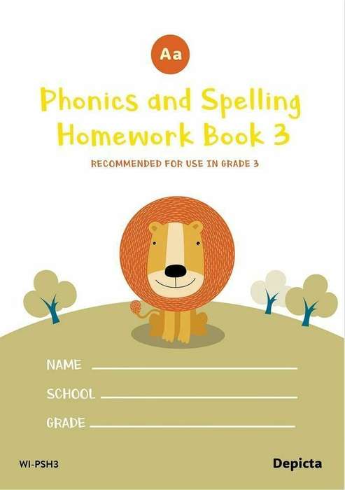 My phonics and spelling homework book: Book 3: Gr 3 - DEPICTA