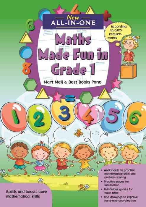 New All-In-One: Maths Made Fun in Grade 1 Workbook: Grade 1 - MATHS-GR1