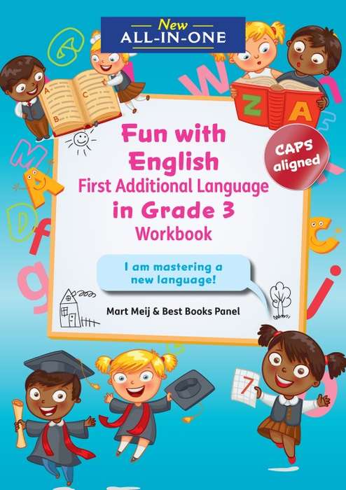 New All-In-One Grade 3 Fun with English First Additional Language Wo - Mart Meij