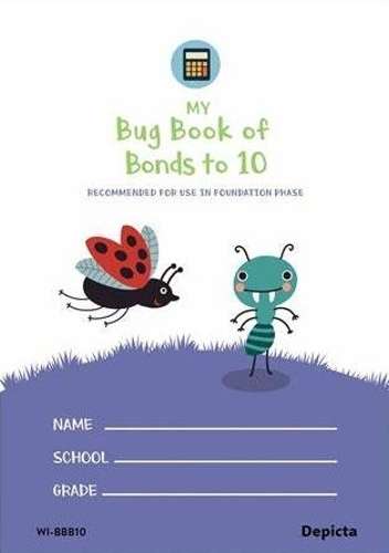 MY BUG BOOK OF BONDS TO 10 - DEPICTA