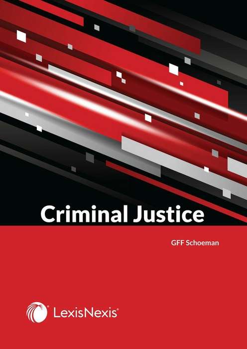 CRIMINAL JUSTICE - SCHOEMAN,G