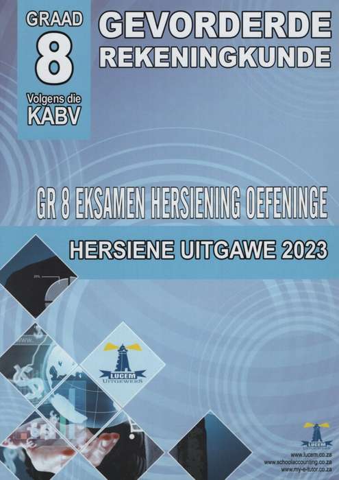GEVORDERDE REKENINGKUNDE EKSAMEN GR8 - ACC-GR8