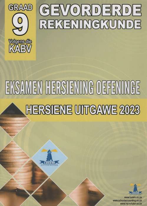 GEVORDERDE REKENINGKUNDE EKSAMEN GR9 - GR9H