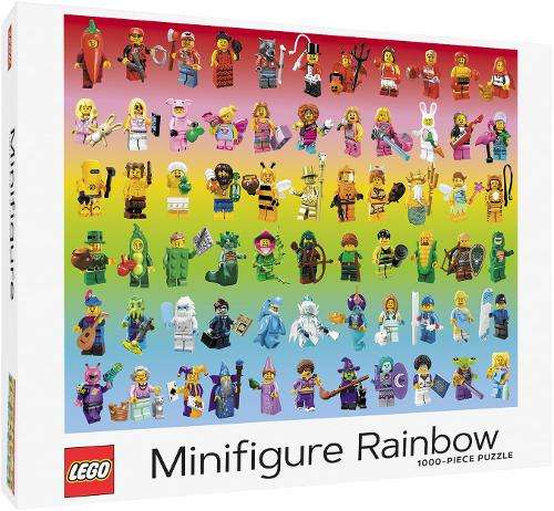 LEGO Minifigure Rainbow 1000-Piece Puzzle - LEGO