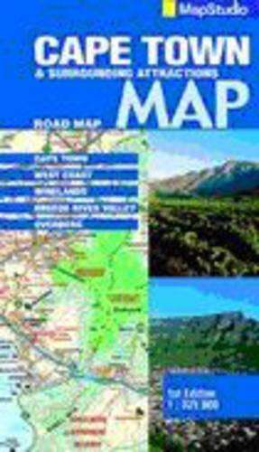 Cape Town and Surrounding Attractions Road Map - EDUTAIN