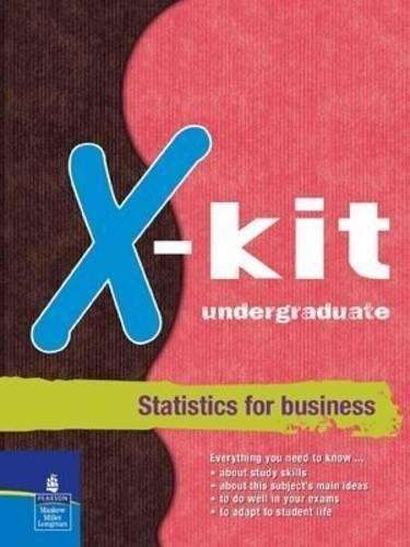 X-kit Undergraduate Statistics for Business - M. Dowdesell