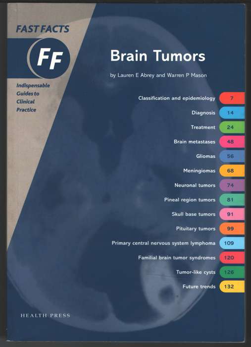 FAST FACTS BRAIN TUMORS SECONDHAND - ABREY,LE