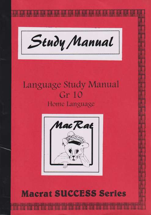 Language Study Manual: Gr 10: Workbook - MACRAT