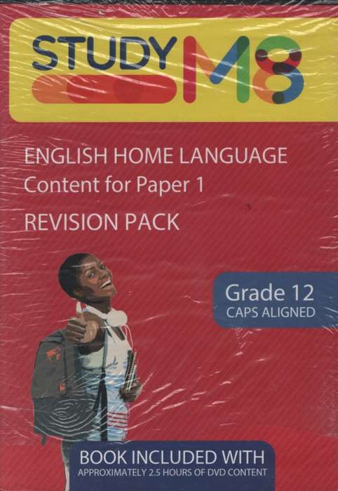 StudyM8 English CAPS: Gr 12: Study Guide - STUDYM8 - 9781920495169