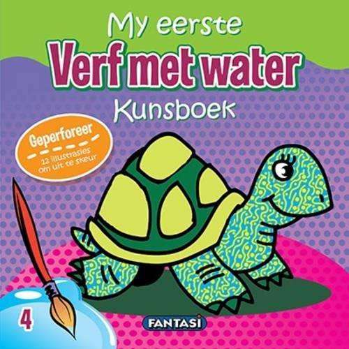 My eerste kunsboek - Verf met water: Boek 4 - Fantasi