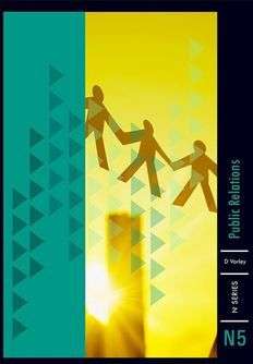 Principles of Public Relations N5 - VARLEY
