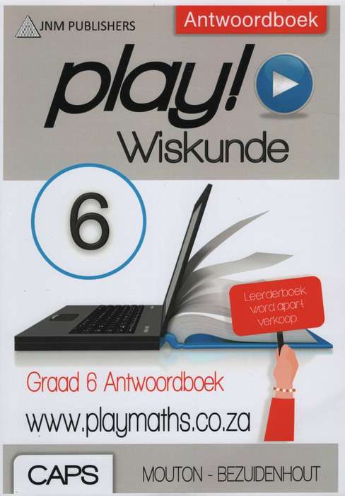 PLAY WISKUNDE GR6 ANTWOORDBOK - MATHS-GR6