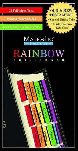 Majestic Rainbow Bible Tabs - Ellie Claire