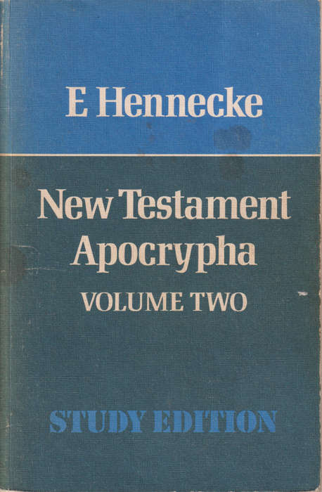 NEW TESTAMENT APOCRYPHA VOL 2 SECOND HAND SECONDHAND - HENNECKE,E