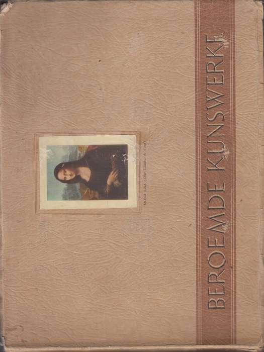 Beroemde Kunwerke Cigarettalbum SECONDHAND - Professor Edward Roworth