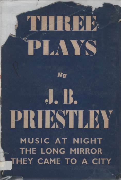 THREE PLAYS SECONDHAND - PRIESTLEY,J