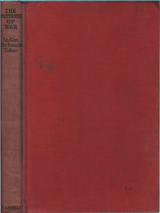PATTERN OF WAR SECOND HAND - TUKER,FRANCIS