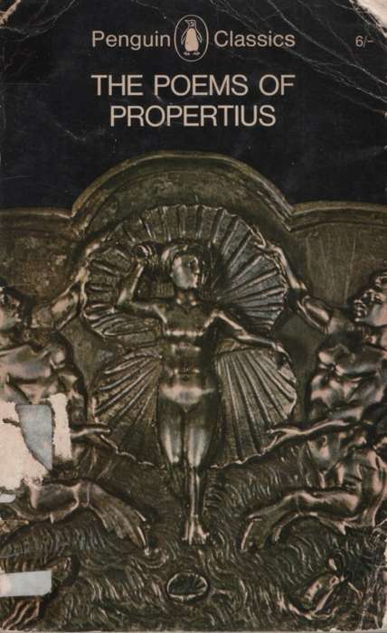 POEMS OF PROPERTIUS SECONDHAND - WATTS,A