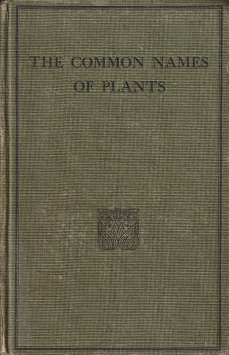 The common names of plants SECONDHAND - Rudolf Marloth