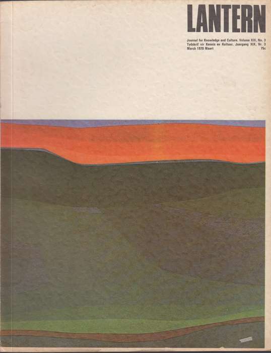 Lantern volume XIX No 3 1970 March SECONDHAND - Lantern