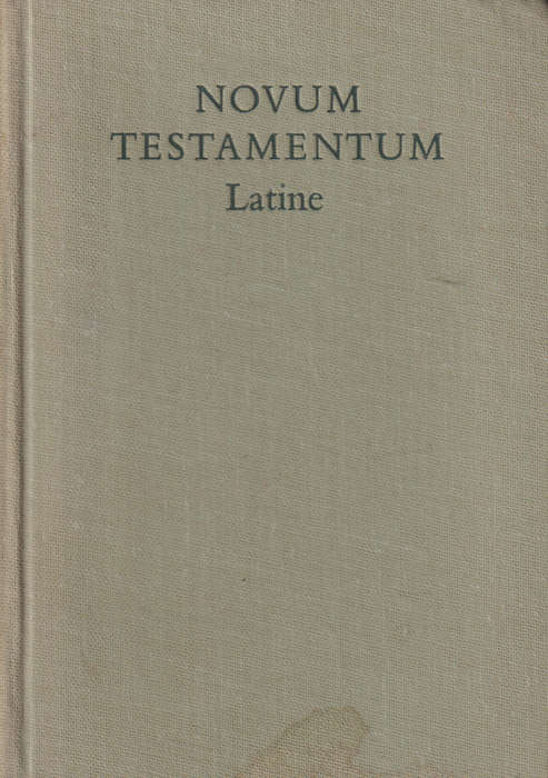 Novum testamentum latine SECONDHAND - x