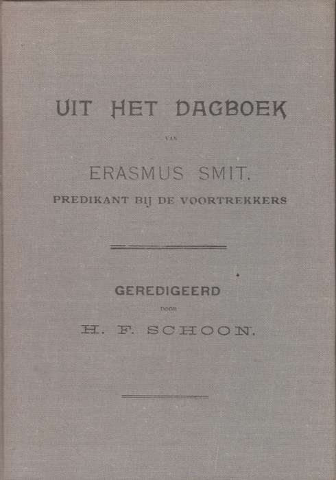 Uit het dagboek  SECONDHAND - Erasmus Smit