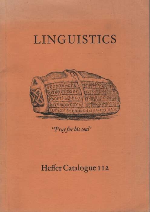 HEFFER CATALOGUE 112 LINGUISITCS 2H SECONDHAND - HEFFER-BOOKSELLERS