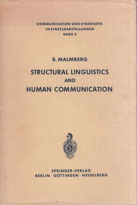 Structural Linguistics and Human Communication.  Second-hand SECONDH - Bertil Malmberg