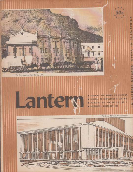 Lantern Volume XIII No 2 December 1963 SECONDHAND - Lantern
