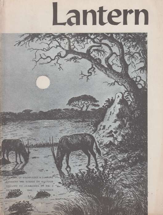 Lantern Volume XV No2 December 1956 SECONDHAND - Lantern