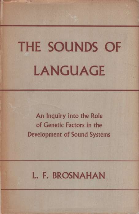 The Sounds of Language.TU SECONDHAND - LF Brosnahan