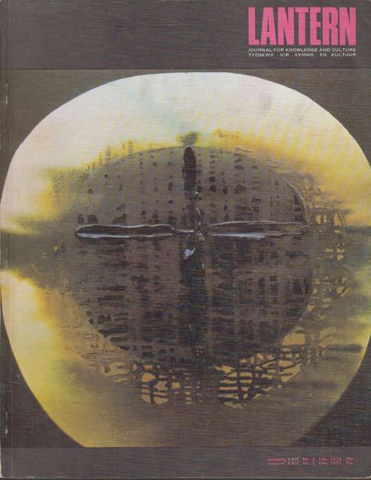 Lantern volume XXII No 2 December 1972 SECONDHAND - Lantern