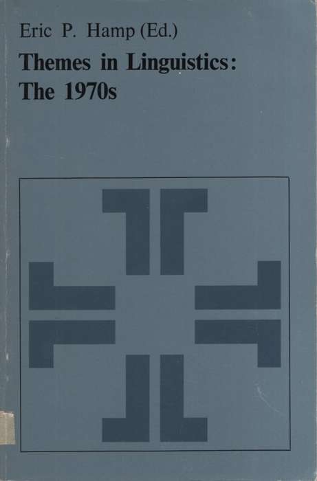 THEMES IN LINGUISTICS THE 1970S SC 2H SECONDHAND - HAMP,E