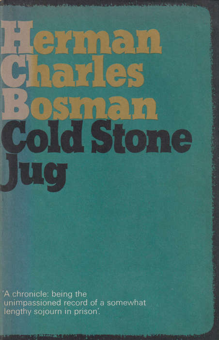 Cold Stone Jug, Second-hand SECONDHAND - Herman Charles Bosman