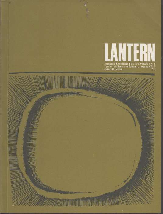 Lantern volume XVI No4 197 June SECONDHAND - Lantern