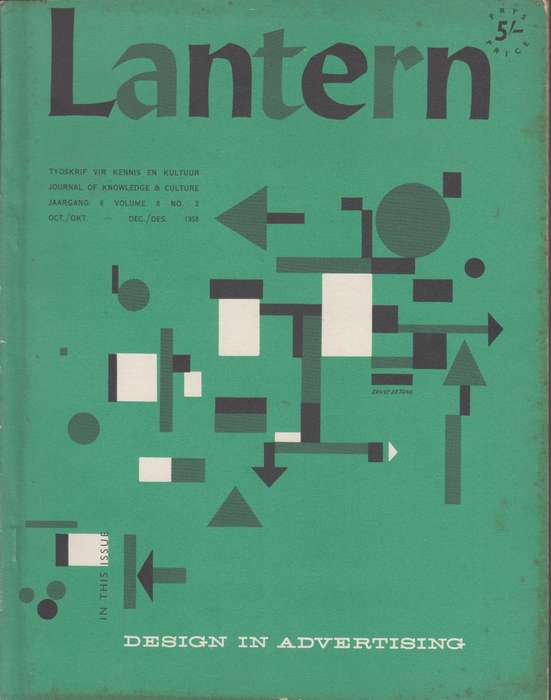 Lantern volume 8 No 2 Oct -Dec 1958 SECONDHAND - Lantern