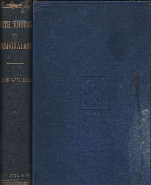 With Rhodes in Mashonaland. Second-hand SECONDHAND - DV de Waal